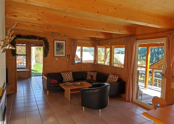 Chalet Panorama-chalet Alpengloeckchen Stadl an der Mur